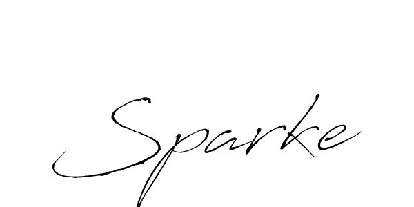 Make a beautiful signature design for name Sparke. With this signature (Antro_Vectra) style, you can create a handwritten signature for free. Sparke signature style 6 images and pictures png