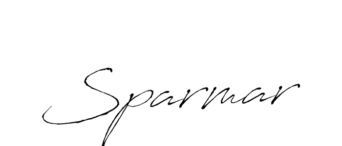 You should practise on your own different ways (Antro_Vectra) to write your name (Sparmar) in signature. don't let someone else do it for you. Sparmar signature style 6 images and pictures png