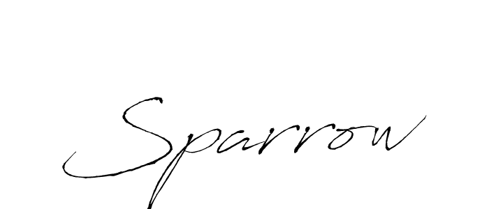 You should practise on your own different ways (Antro_Vectra) to write your name (Sparrow) in signature. don't let someone else do it for you. Sparrow signature style 6 images and pictures png