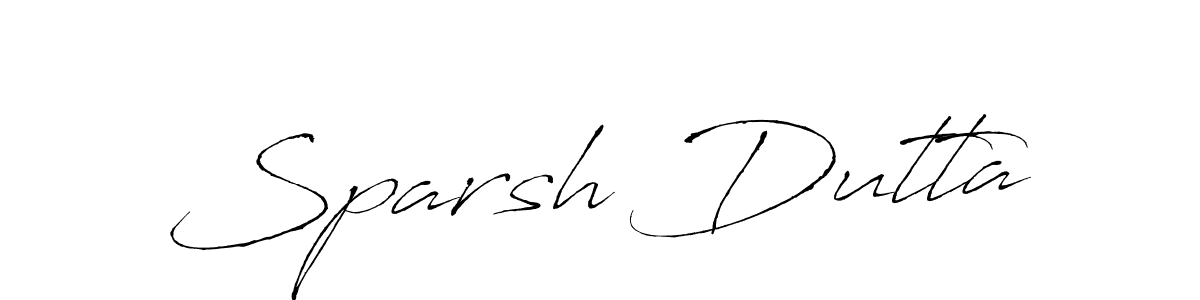 You can use this online signature creator to create a handwritten signature for the name Sparsh Dutta. This is the best online autograph maker. Sparsh Dutta signature style 6 images and pictures png