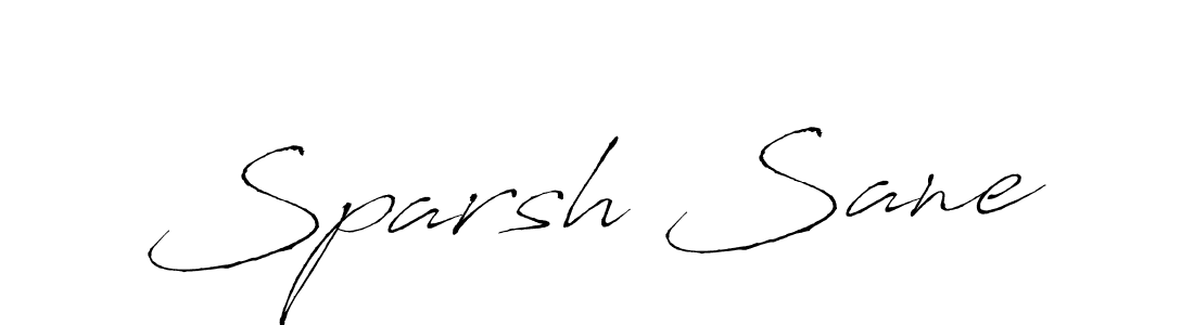 It looks lik you need a new signature style for name Sparsh Sane. Design unique handwritten (Antro_Vectra) signature with our free signature maker in just a few clicks. Sparsh Sane signature style 6 images and pictures png