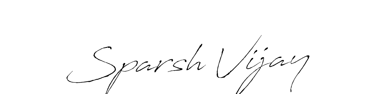 Also You can easily find your signature by using the search form. We will create Sparsh Vijay name handwritten signature images for you free of cost using Antro_Vectra sign style. Sparsh Vijay signature style 6 images and pictures png