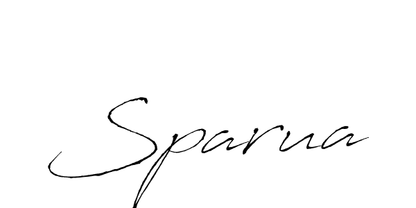 Sparua stylish signature style. Best Handwritten Sign (Antro_Vectra) for my name. Handwritten Signature Collection Ideas for my name Sparua. Sparua signature style 6 images and pictures png