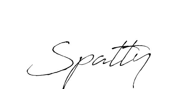 Once you've used our free online signature maker to create your best signature Antro_Vectra style, it's time to enjoy all of the benefits that Spatty name signing documents. Spatty signature style 6 images and pictures png