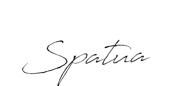 The best way (Antro_Vectra) to make a short signature is to pick only two or three words in your name. The name Spatua include a total of six letters. For converting this name. Spatua signature style 6 images and pictures png