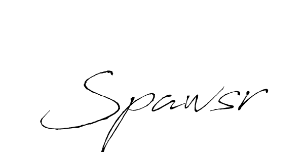 How to make Spawsr name signature. Use Antro_Vectra style for creating short signs online. This is the latest handwritten sign. Spawsr signature style 6 images and pictures png