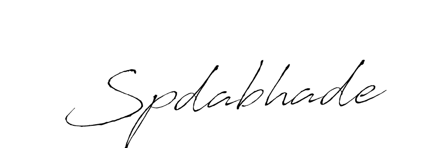 Make a beautiful signature design for name Spdabhade. Use this online signature maker to create a handwritten signature for free. Spdabhade signature style 6 images and pictures png