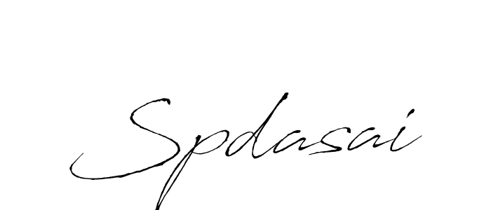 You should practise on your own different ways (Antro_Vectra) to write your name (Spdasai) in signature. don't let someone else do it for you. Spdasai signature style 6 images and pictures png