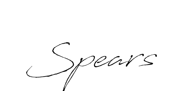 Also we have Spears name is the best signature style. Create professional handwritten signature collection using Antro_Vectra autograph style. Spears signature style 6 images and pictures png