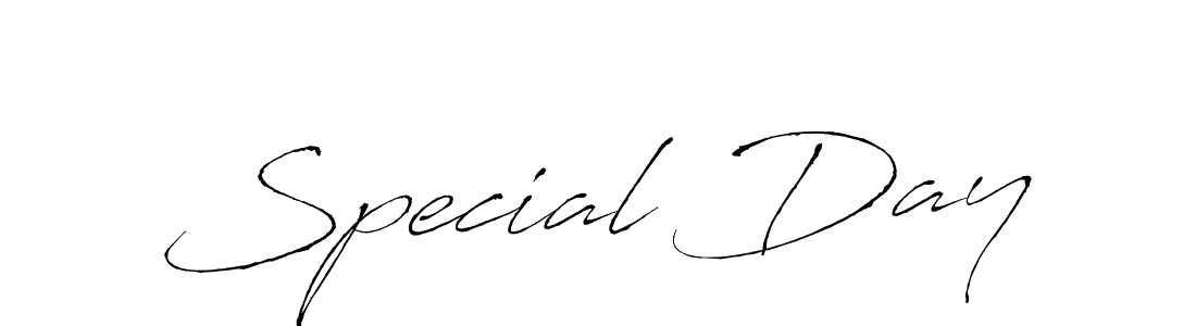 Use a signature maker to create a handwritten signature online. With this signature software, you can design (Antro_Vectra) your own signature for name Special Day. Special Day signature style 6 images and pictures png