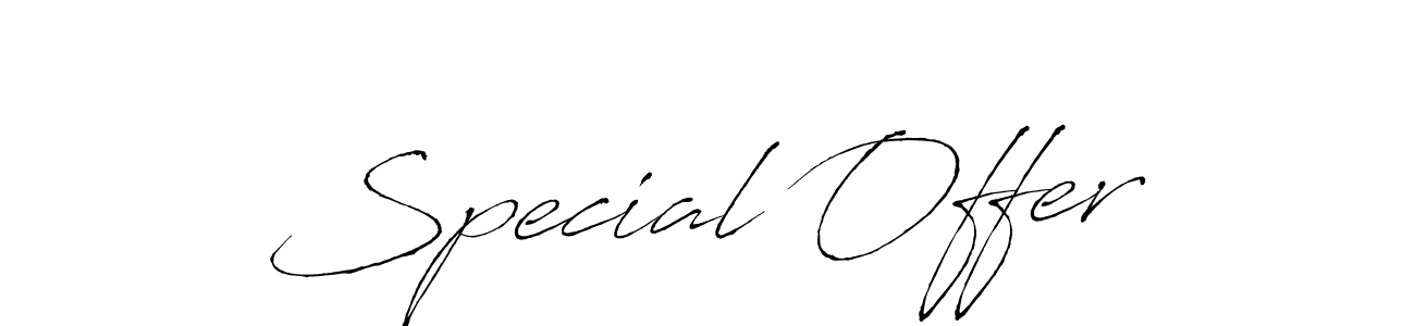 Use a signature maker to create a handwritten signature online. With this signature software, you can design (Antro_Vectra) your own signature for name Special Offer. Special Offer signature style 6 images and pictures png