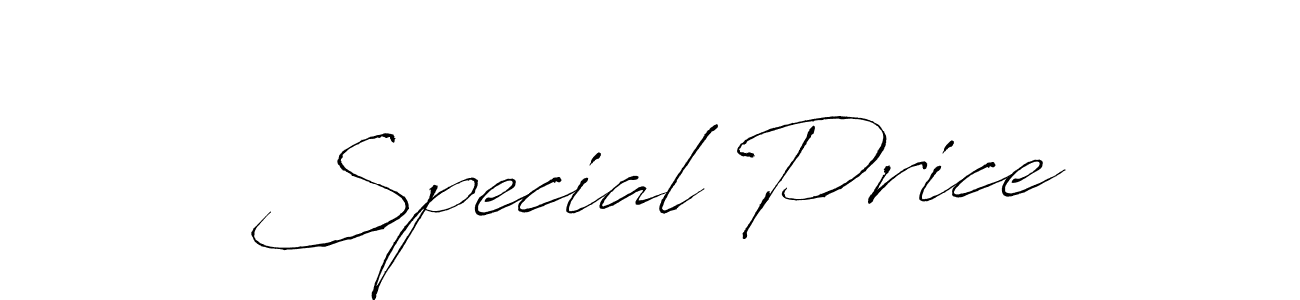 Make a beautiful signature design for name Special Price. With this signature (Antro_Vectra) style, you can create a handwritten signature for free. Special Price signature style 6 images and pictures png