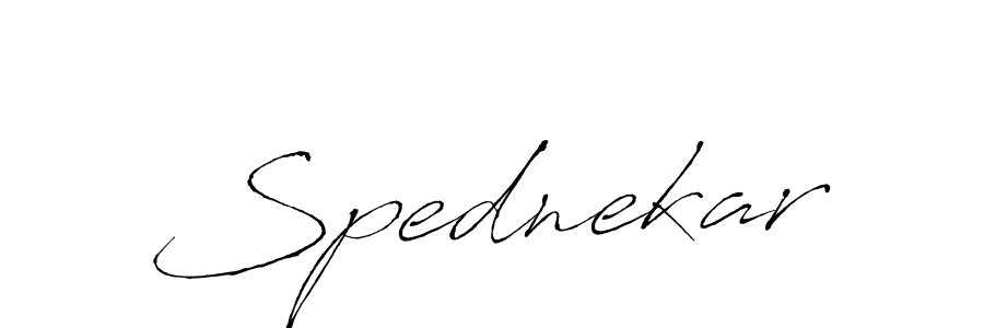 Spednekar stylish signature style. Best Handwritten Sign (Antro_Vectra) for my name. Handwritten Signature Collection Ideas for my name Spednekar. Spednekar signature style 6 images and pictures png