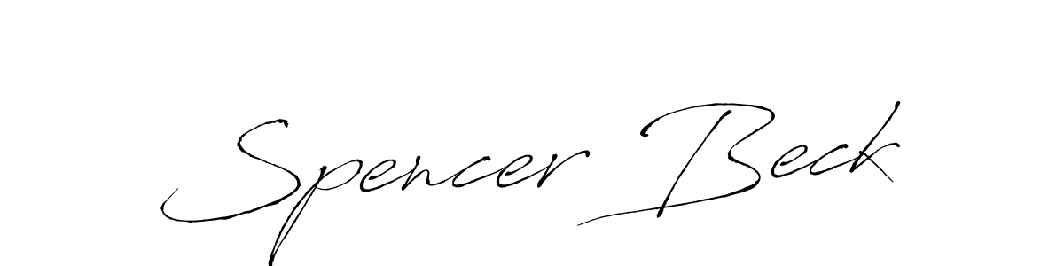 Use a signature maker to create a handwritten signature online. With this signature software, you can design (Antro_Vectra) your own signature for name Spencer Beck. Spencer Beck signature style 6 images and pictures png