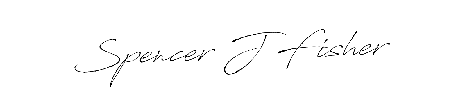 How to make Spencer J Fisher signature? Antro_Vectra is a professional autograph style. Create handwritten signature for Spencer J Fisher name. Spencer J Fisher signature style 6 images and pictures png