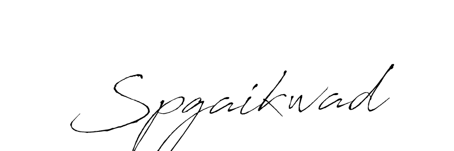 Also You can easily find your signature by using the search form. We will create Spgaikwad name handwritten signature images for you free of cost using Antro_Vectra sign style. Spgaikwad signature style 6 images and pictures png