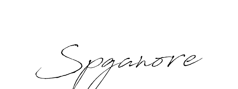 How to make Spganore name signature. Use Antro_Vectra style for creating short signs online. This is the latest handwritten sign. Spganore signature style 6 images and pictures png