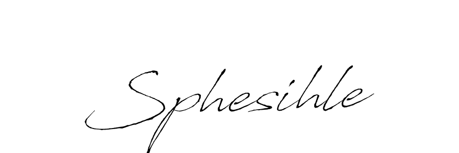 Antro_Vectra is a professional signature style that is perfect for those who want to add a touch of class to their signature. It is also a great choice for those who want to make their signature more unique. Get Sphesihle name to fancy signature for free. Sphesihle signature style 6 images and pictures png