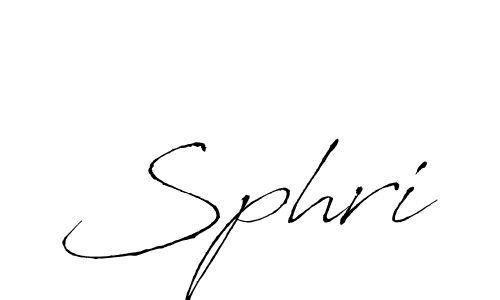 How to Draw Sphri signature style? Antro_Vectra is a latest design signature styles for name Sphri. Sphri signature style 6 images and pictures png