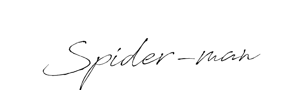 The best way (Antro_Vectra) to make a short signature is to pick only two or three words in your name. The name Spider-man include a total of six letters. For converting this name. Spider-man signature style 6 images and pictures png