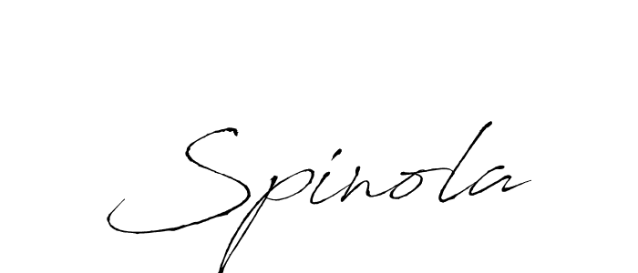 How to Draw Spinola signature style? Antro_Vectra is a latest design signature styles for name Spinola. Spinola signature style 6 images and pictures png