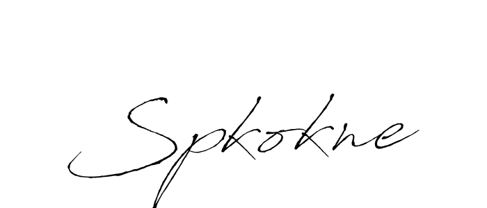 Make a short Spkokne signature style. Manage your documents anywhere anytime using Antro_Vectra. Create and add eSignatures, submit forms, share and send files easily. Spkokne signature style 6 images and pictures png