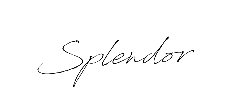 Once you've used our free online signature maker to create your best signature Antro_Vectra style, it's time to enjoy all of the benefits that Splendor name signing documents. Splendor signature style 6 images and pictures png