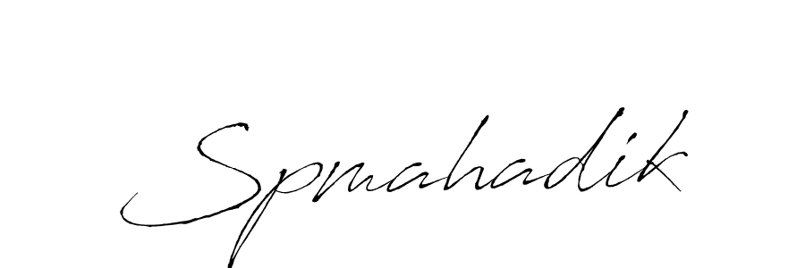 How to Draw Spmahadik signature style? Antro_Vectra is a latest design signature styles for name Spmahadik. Spmahadik signature style 6 images and pictures png