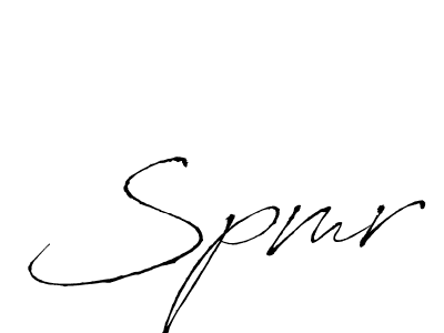 Design your own signature with our free online signature maker. With this signature software, you can create a handwritten (Antro_Vectra) signature for name Spmr. Spmr signature style 6 images and pictures png