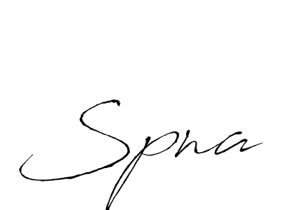 Use a signature maker to create a handwritten signature online. With this signature software, you can design (Antro_Vectra) your own signature for name Spna. Spna signature style 6 images and pictures png