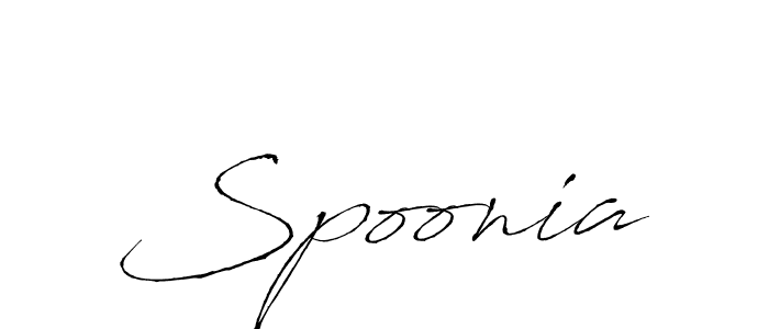 Also we have Spoonia name is the best signature style. Create professional handwritten signature collection using Antro_Vectra autograph style. Spoonia signature style 6 images and pictures png