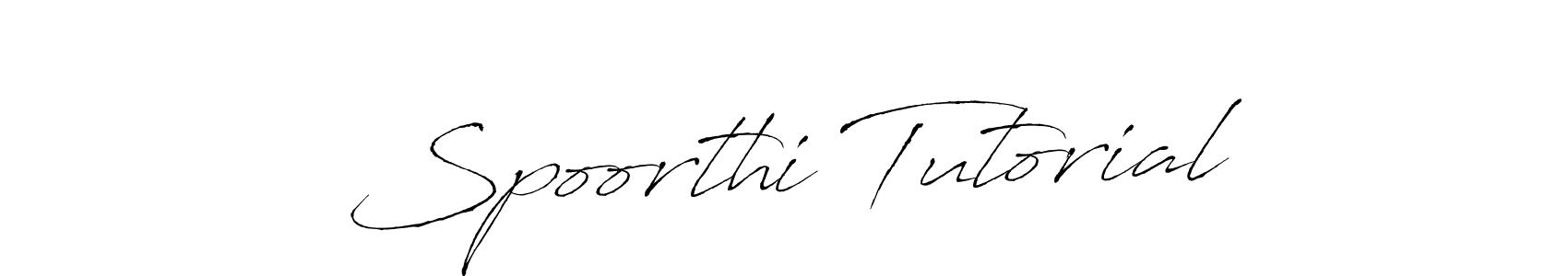 It looks lik you need a new signature style for name Spoorthi Tutorial. Design unique handwritten (Antro_Vectra) signature with our free signature maker in just a few clicks. Spoorthi Tutorial signature style 6 images and pictures png