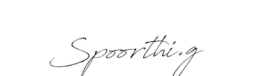 You should practise on your own different ways (Antro_Vectra) to write your name (Spoorthi.g) in signature. don't let someone else do it for you. Spoorthi.g signature style 6 images and pictures png