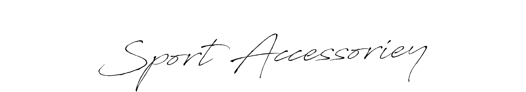 Sport Accessoriey stylish signature style. Best Handwritten Sign (Antro_Vectra) for my name. Handwritten Signature Collection Ideas for my name Sport Accessoriey. Sport Accessoriey signature style 6 images and pictures png