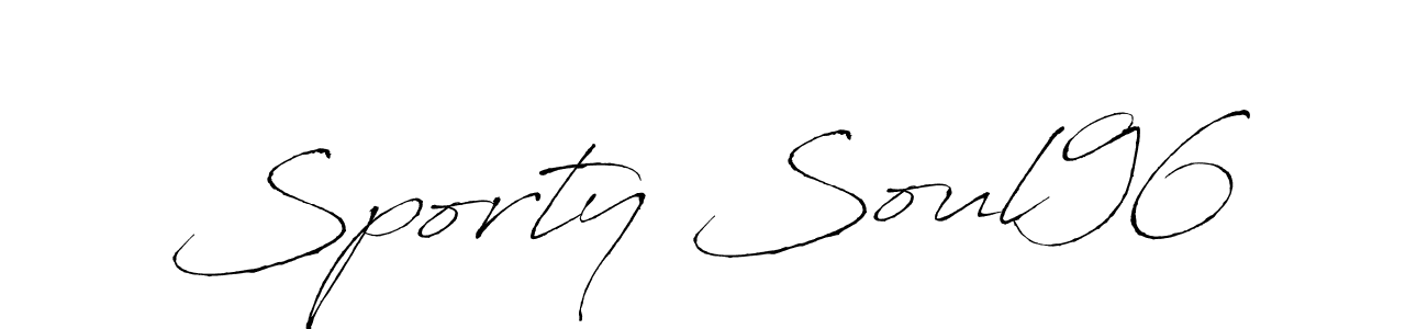 The best way (Antro_Vectra) to make a short signature is to pick only two or three words in your name. The name Sporty Soul96 include a total of six letters. For converting this name. Sporty Soul96 signature style 6 images and pictures png