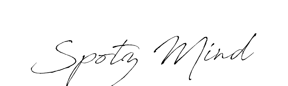 You should practise on your own different ways (Antro_Vectra) to write your name (Spotz Mind) in signature. don't let someone else do it for you. Spotz Mind signature style 6 images and pictures png