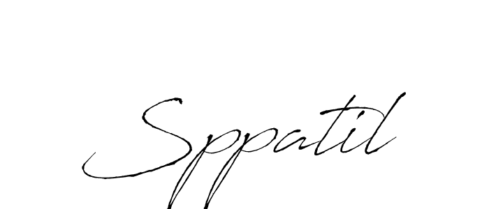 Similarly Antro_Vectra is the best handwritten signature design. Signature creator online .You can use it as an online autograph creator for name Sppatil. Sppatil signature style 6 images and pictures png