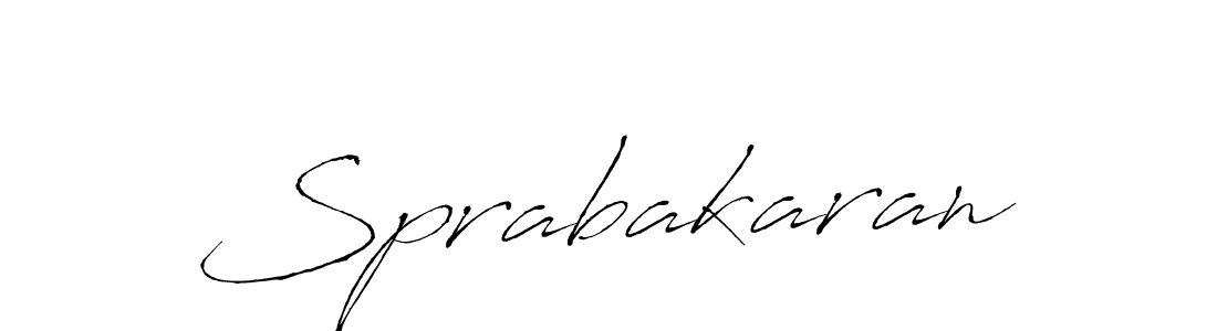 Antro_Vectra is a professional signature style that is perfect for those who want to add a touch of class to their signature. It is also a great choice for those who want to make their signature more unique. Get Sprabakaran name to fancy signature for free. Sprabakaran signature style 6 images and pictures png