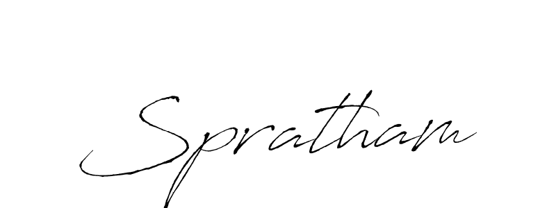 Make a beautiful signature design for name Spratham. Use this online signature maker to create a handwritten signature for free. Spratham signature style 6 images and pictures png