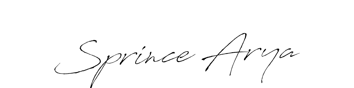 Antro_Vectra is a professional signature style that is perfect for those who want to add a touch of class to their signature. It is also a great choice for those who want to make their signature more unique. Get Sprince Arya name to fancy signature for free. Sprince Arya signature style 6 images and pictures png