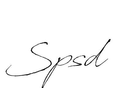 It looks lik you need a new signature style for name Spsd. Design unique handwritten (Antro_Vectra) signature with our free signature maker in just a few clicks. Spsd signature style 6 images and pictures png