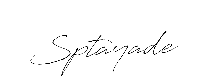 It looks lik you need a new signature style for name Sptayade. Design unique handwritten (Antro_Vectra) signature with our free signature maker in just a few clicks. Sptayade signature style 6 images and pictures png