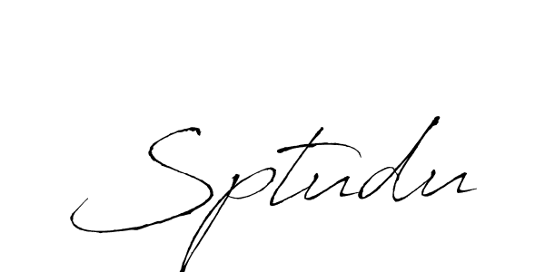 Make a beautiful signature design for name Sptudu. Use this online signature maker to create a handwritten signature for free. Sptudu signature style 6 images and pictures png