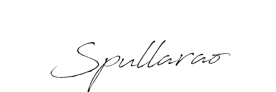 Once you've used our free online signature maker to create your best signature Antro_Vectra style, it's time to enjoy all of the benefits that Spullarao name signing documents. Spullarao signature style 6 images and pictures png