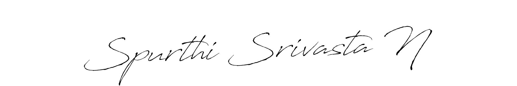 if you are searching for the best signature style for your name Spurthi Srivasta N. so please give up your signature search. here we have designed multiple signature styles  using Antro_Vectra. Spurthi Srivasta N signature style 6 images and pictures png