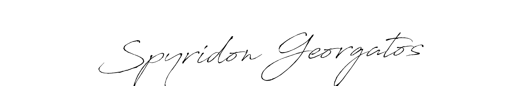 This is the best signature style for the Spyridon Georgatos name. Also you like these signature font (Antro_Vectra). Mix name signature. Spyridon Georgatos signature style 6 images and pictures png
