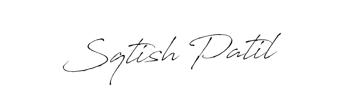 Also You can easily find your signature by using the search form. We will create Sqtish Patil name handwritten signature images for you free of cost using Antro_Vectra sign style. Sqtish Patil signature style 6 images and pictures png