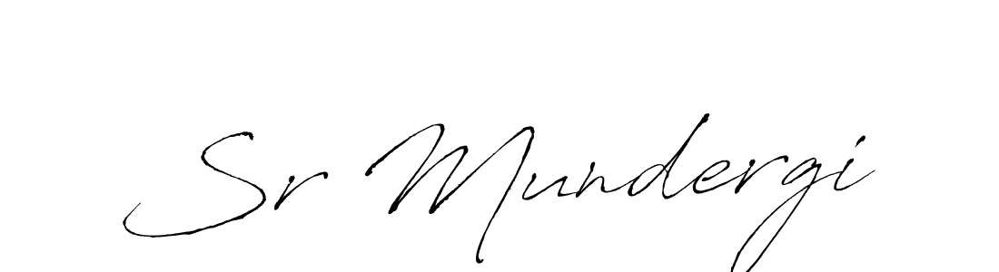 Make a beautiful signature design for name Sr Mundergi. Use this online signature maker to create a handwritten signature for free. Sr Mundergi signature style 6 images and pictures png