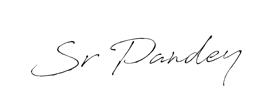 Make a beautiful signature design for name Sr Pandey. Use this online signature maker to create a handwritten signature for free. Sr Pandey signature style 6 images and pictures png