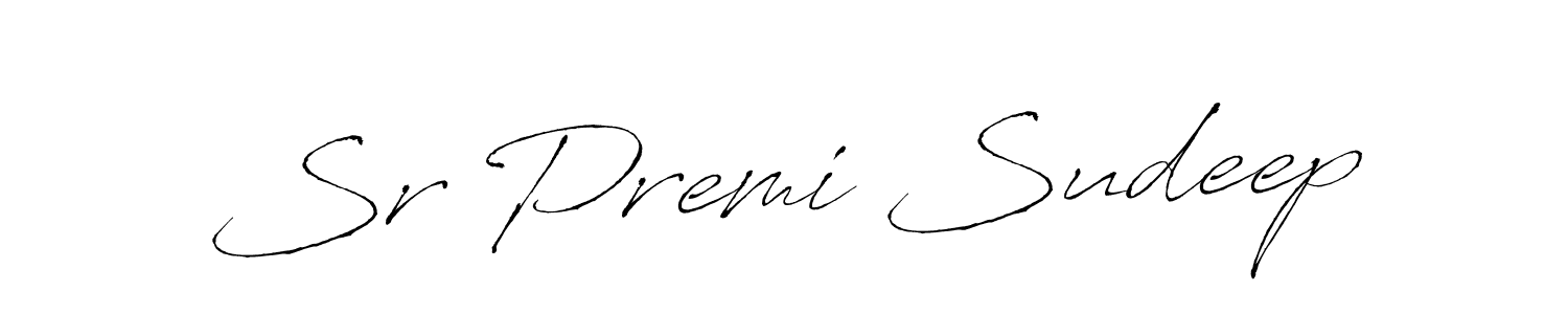 Make a short Sr Premi Sudeep signature style. Manage your documents anywhere anytime using Antro_Vectra. Create and add eSignatures, submit forms, share and send files easily. Sr Premi Sudeep signature style 6 images and pictures png